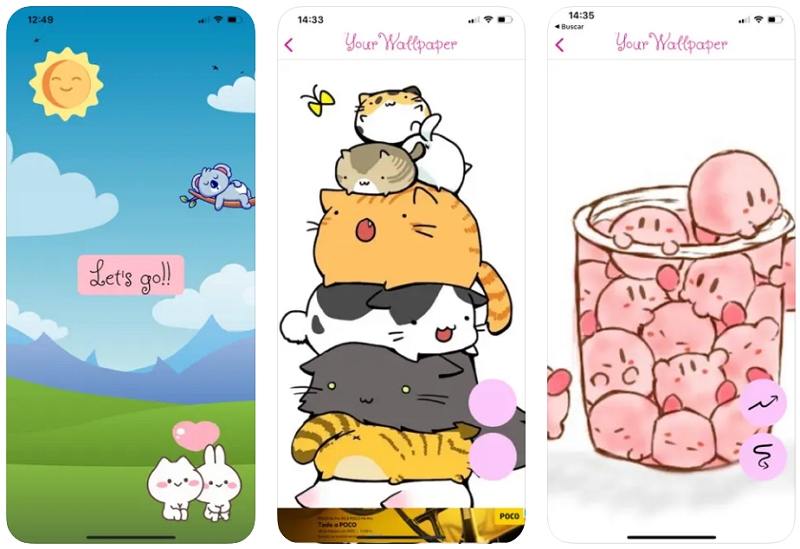 Papel de parede celular  Kawaii wallpaper, Anime wallpaper iphone