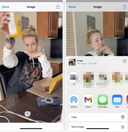 ios steps on how to convert mp4 to gif 