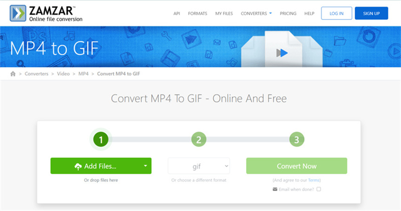 How To Convert MP4 To GIF Online 