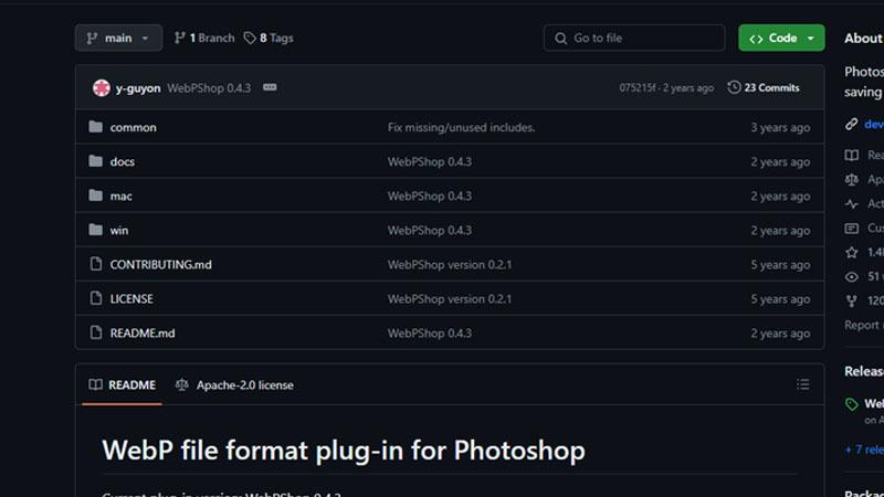 download webp plugin for photoshop