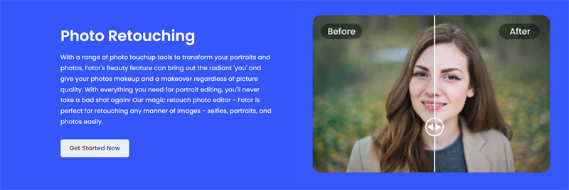 Touch Up: BeFunky - Image Retouching & Face Editor