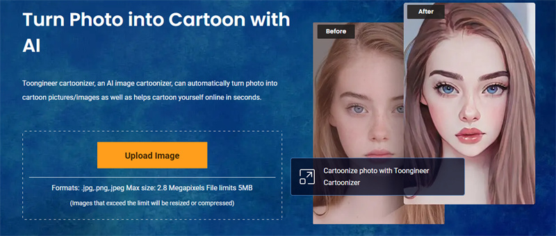 Best & Free 7 Ways to Convert Photo to Cartoon Online and Mobile