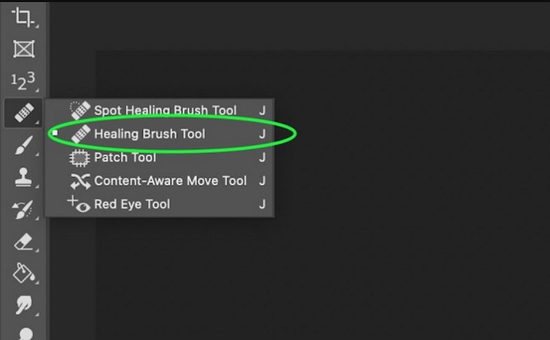 retirer le texte d'une photo dans Photoshop