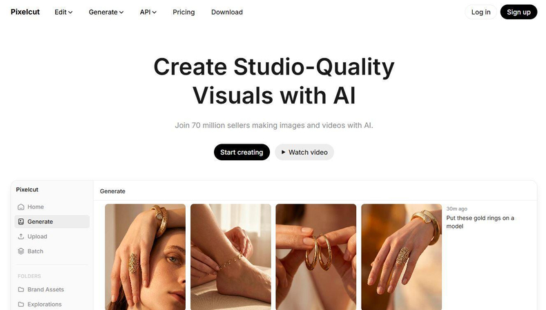ferramenta de ia pixelcut para remoção de fundo e ampliação de imagens para redes sociais