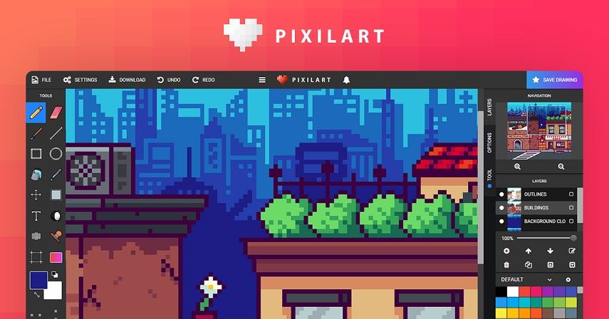 Top 3 Online Pixel Art Maker