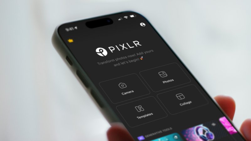 pixlr app to make picture clear