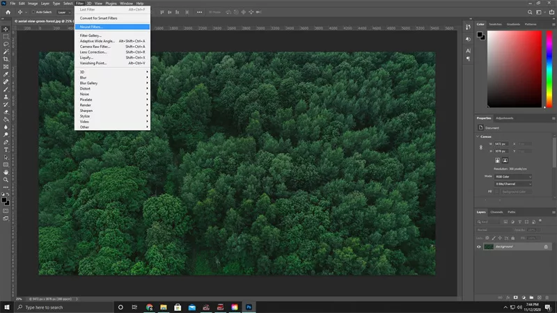 use o photoshop para remover artefatos jpeg