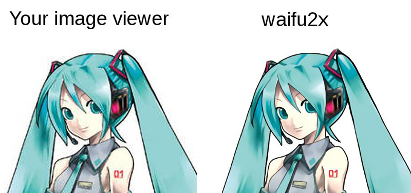 Waifu2x-Extension-GUI : Image, GIF and Video  enlarger/upscaler(super-resolution) : r/waifu2x