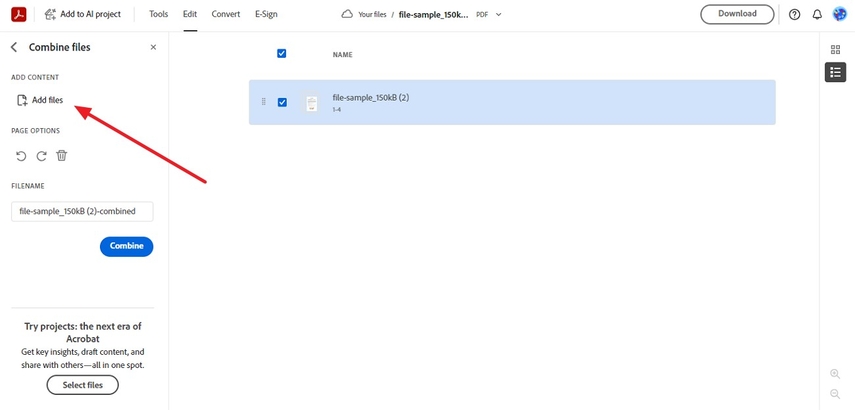 combine pdf documents pdf readers