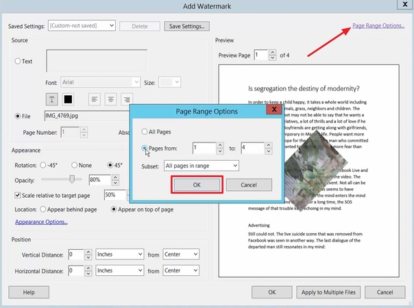 adobe acrobat pdf editor pro watermark