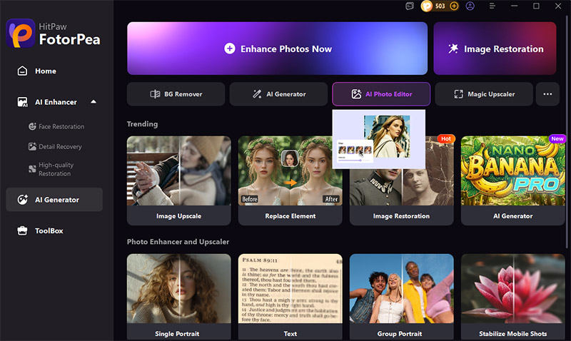 beginner friendly ai photo editing to edit anup sagar photo style