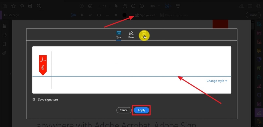 adobe pdf digitally sign files