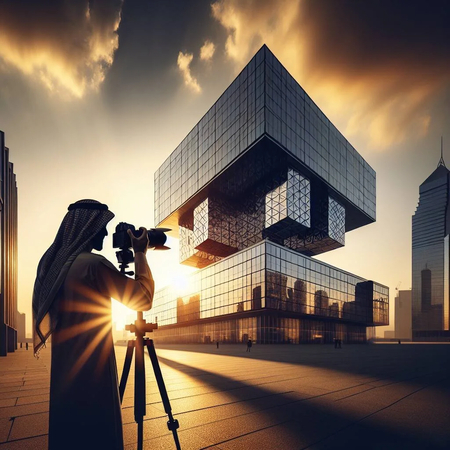 black and white architecture photography