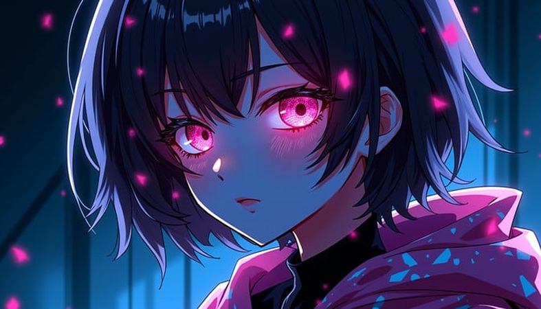 emo anime girl pfp