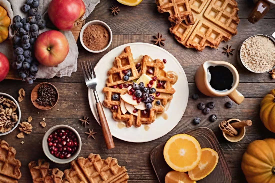 enhanced food photo