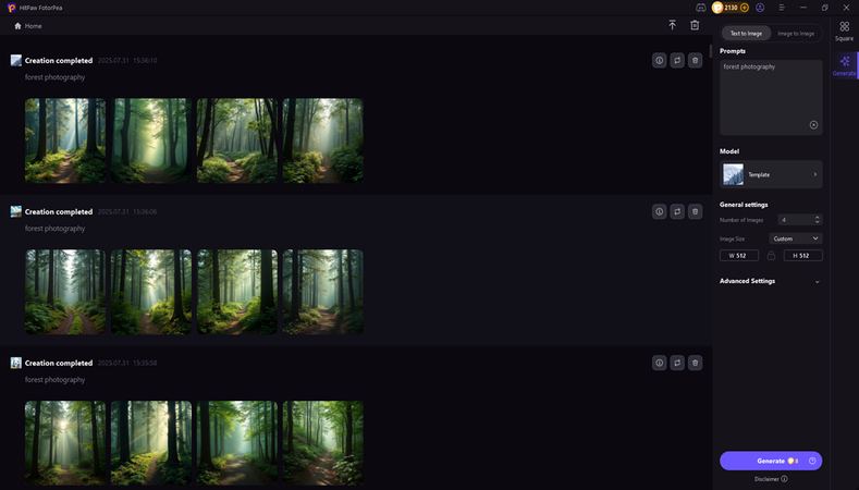 forest landscape photography