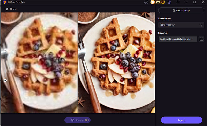 preview and download food photo