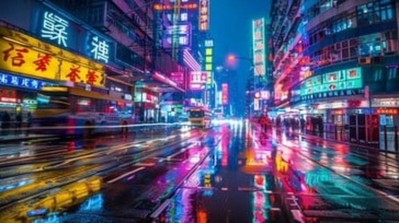 street photography city night