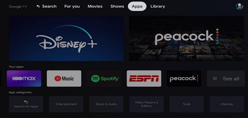 launch apple tv