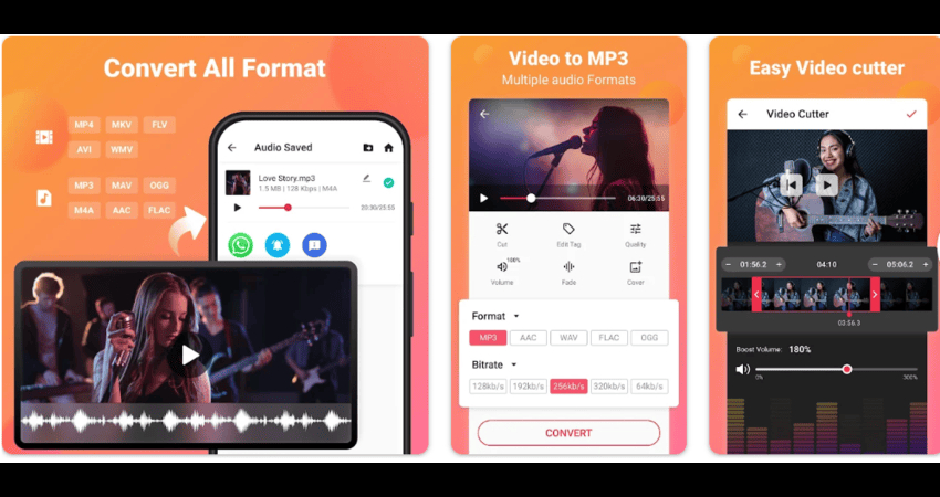 best mp4 to mp3 converter android