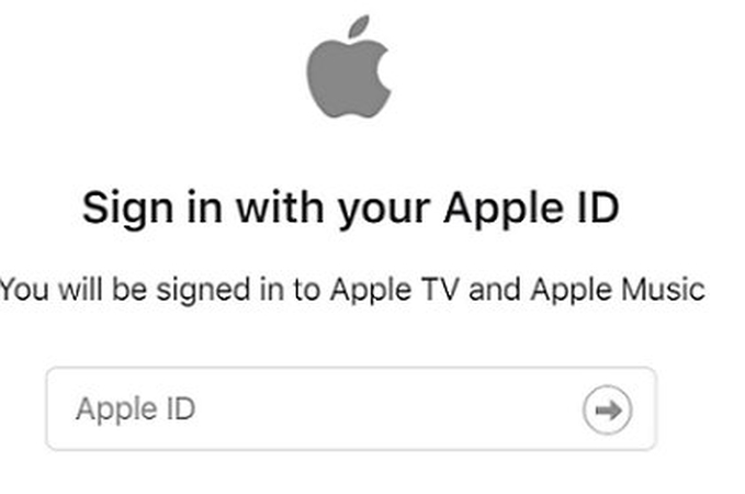 sign in apple id