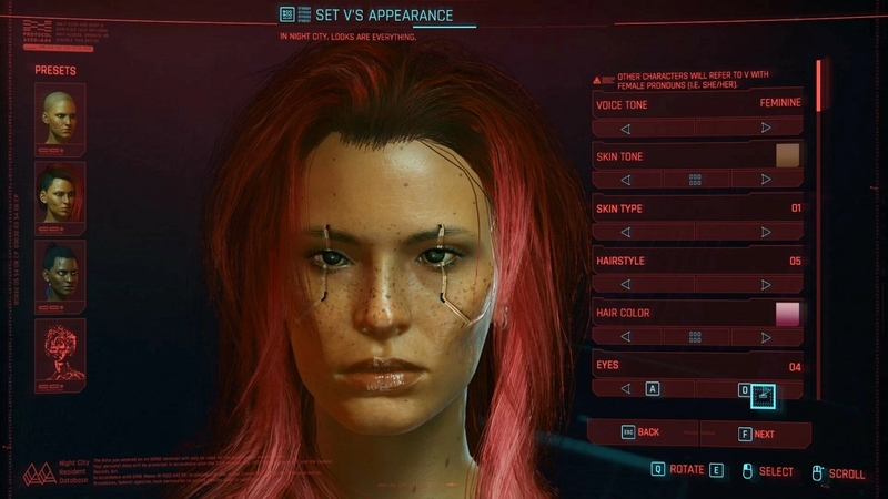 cyberpunk 2077 latest update cosmetic customization