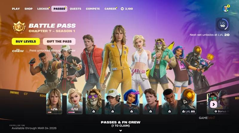 fortnite chapter 7 season 1 battlepass