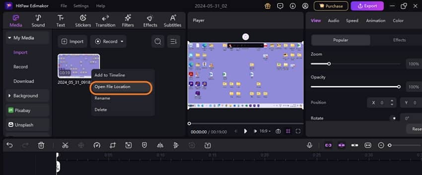 hitpaw edimakor screen recorder guide 4