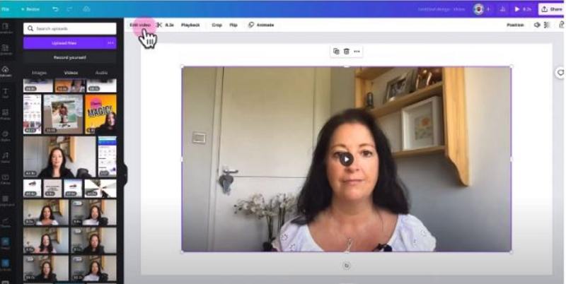 canva video background remover edit