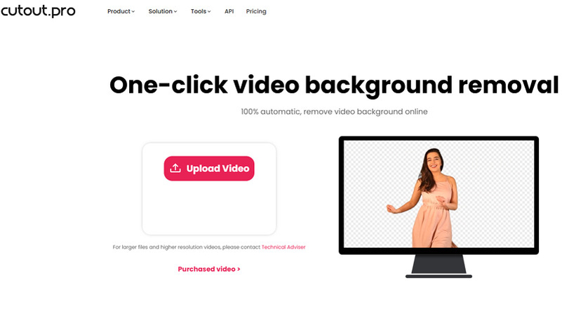 Cutout.Pro Video Background Remover