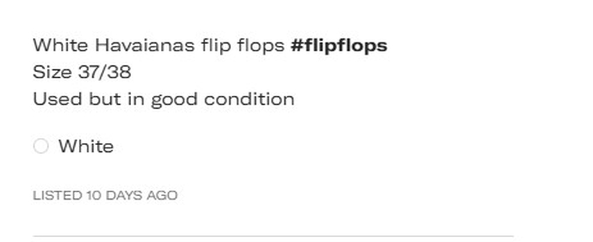 mention depop items conditions sell fast