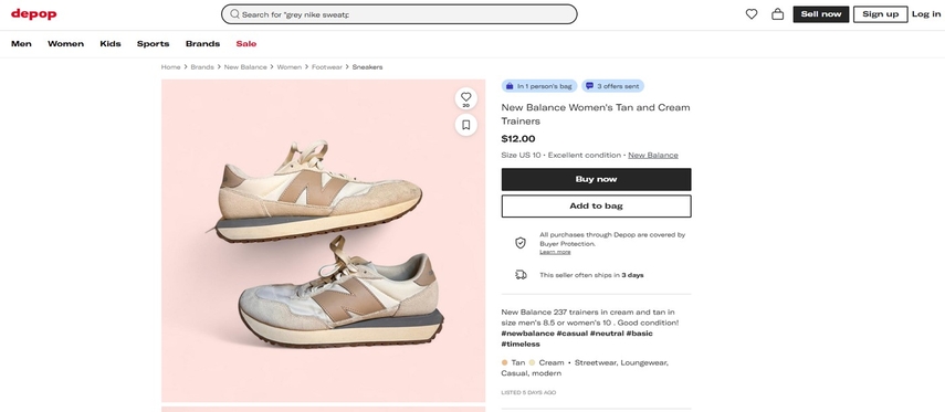 good images sell items fast depop