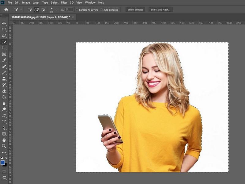 adobe photoshop remove white background