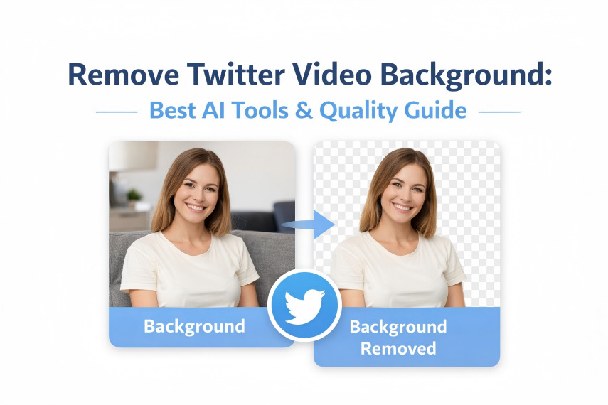 remove Twitter video background