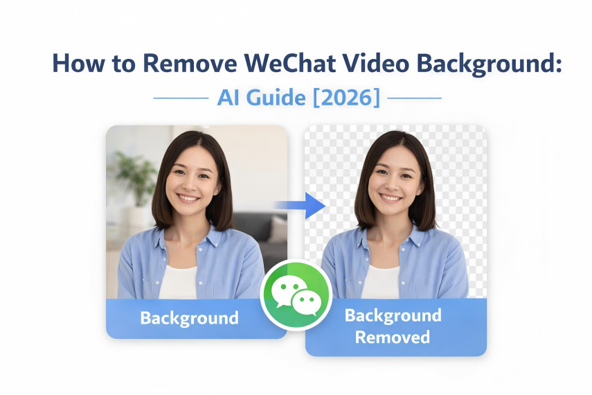 remove wechat video background