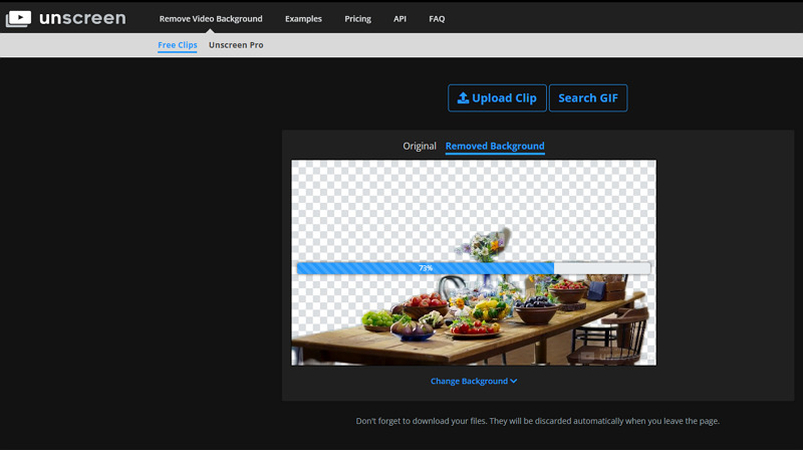 Unscreen Video Transparent Maker