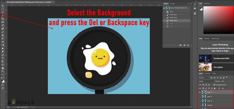 How to Remove Background From GIF (Online or in Photoshop)