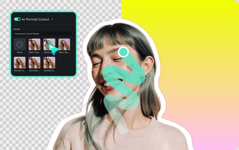 video bg remover cutout portait