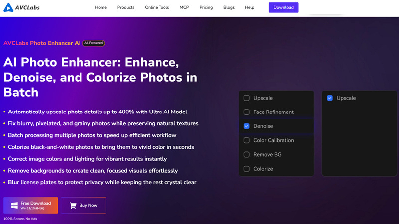 AVCLabs Photo Enhancer AI
