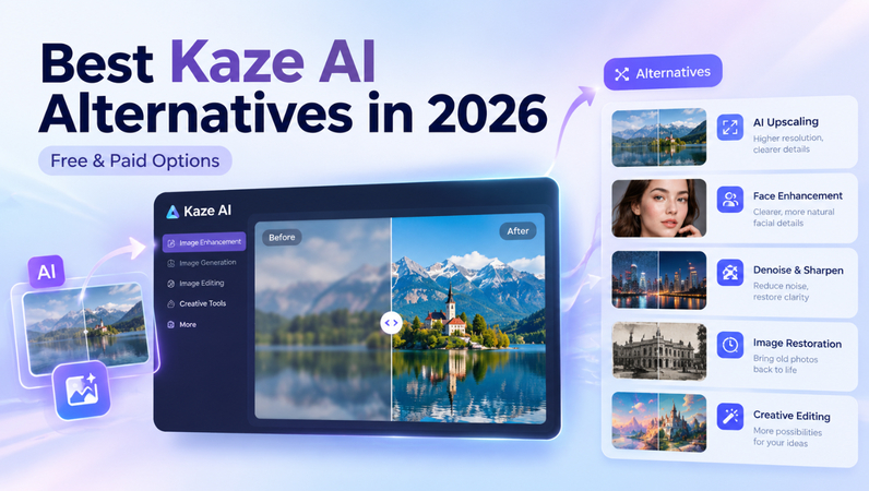 Best Kaze AI alternatives for image enhancement in 2026