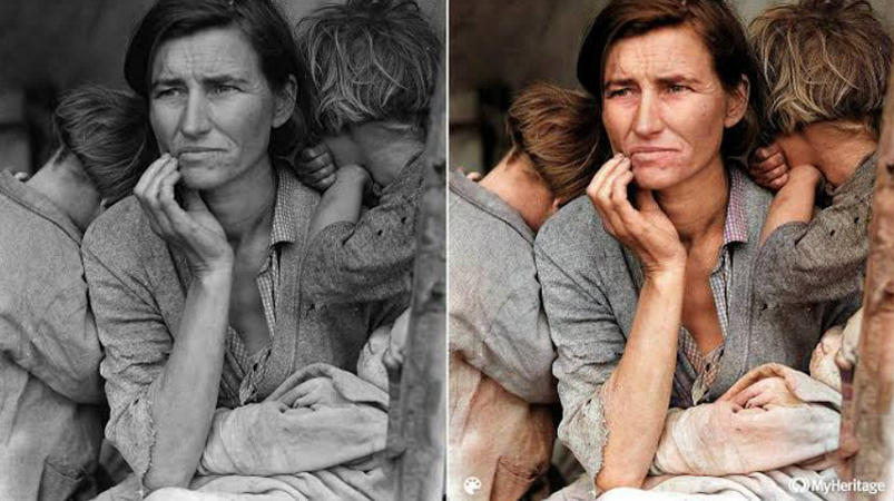 Black and White Portrait Colorization