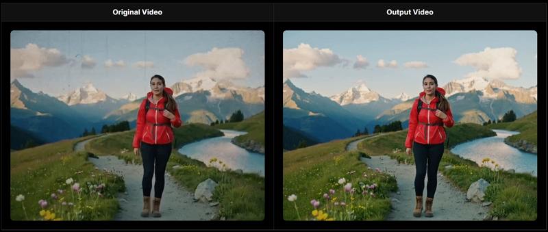 dzine ai video upscaler
