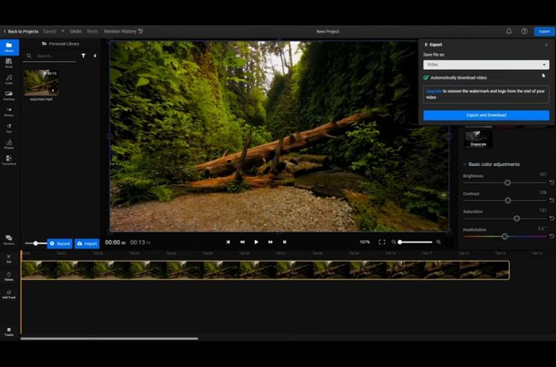Flixier Video quality Enhancer Online