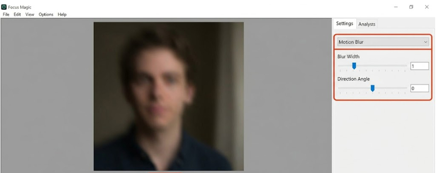 focus magic interface