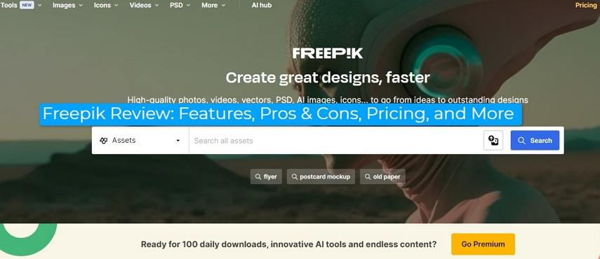 深度 Freepik 評價：功能、優缺點、定價及其他