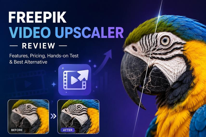 freepik video upscaler review