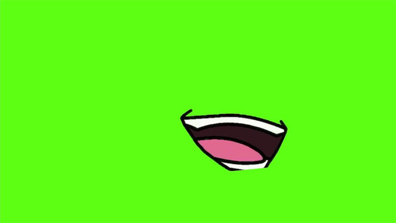 Secret green screen mouth #greenscreen #greenscreenvideo #?gachaedit #, Green Screen