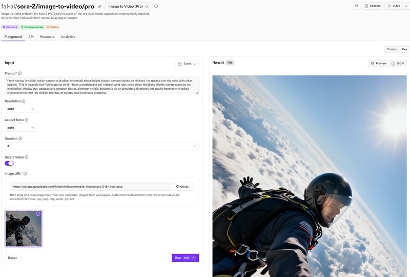 generate video with fal ai