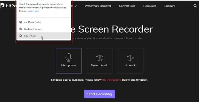 HitPaw screen recorder