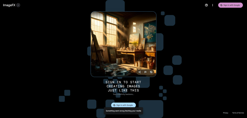 imagefx google login